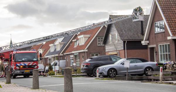 Baambrugse Zuwe Vinkeveen dicht door schoorsteenbrand.