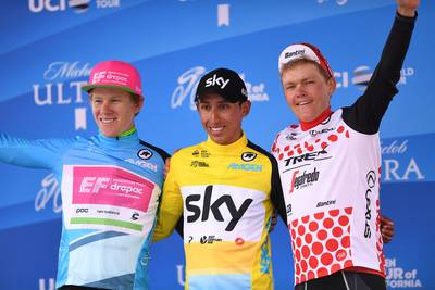 Colombiaan Bernal wint Ronde van Californië