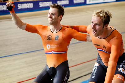 Van Schip en Havik grijpen zilveren plak op onderdeel madison