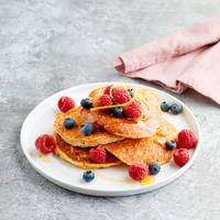 Pancakes met bosvruchten en carbonara rossa: dit is ons weekmenu
