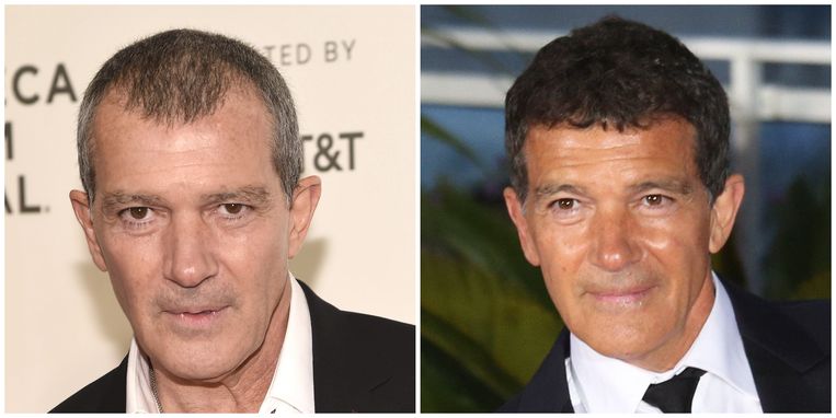 Transplantatie? Antonio Banderas heeft ineens een pak meer ...