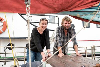 Zeezeiler Martijn Dijkstra ruilde zure mannen in voor zijn Prinses Mia