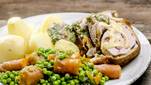 Smakelijk! Loïc maakt cordon bleu met wortelen en erwtjes