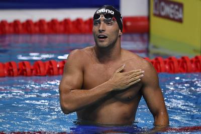 Gabriele Detti is de sterkste op de 800 meter vrije slag