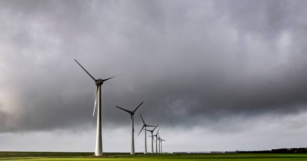 Plan voor drie windmolens langs Bergsche Maas