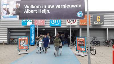 Grootste supermarkt van Ede, de AH XL, zit in een nieuwe jas