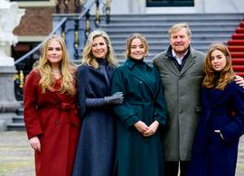 Zó vierden koning Willem-Alexander en koningin Máxima oud en nieuw