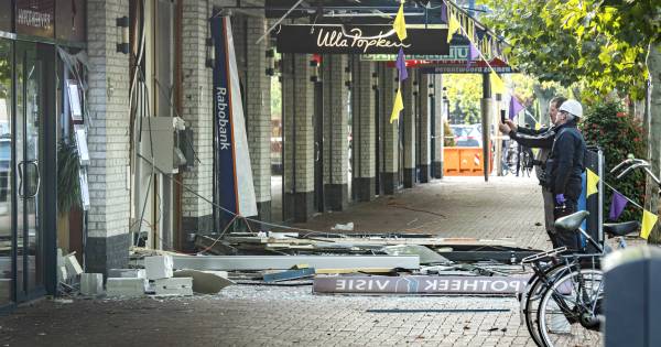 Nooit eerder heb ik zo'n zware explosie gehoord.
