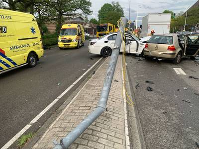 Negen gewonden bij ongeluk op rondweg Eindhoven