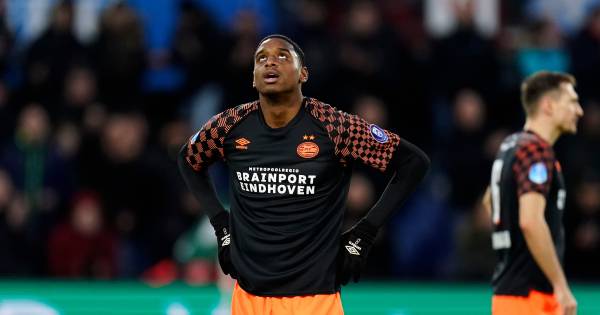 Nederlaag In Kuip Komt Hard Aan Bij Pablo Rosario Het Lukte Maar Niet Om Te Scoren Psv Ed Nl