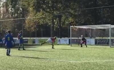 Werelddoelpunt van Haaksbergse Dirk (16) wordt bijna miljoen keer bekeken