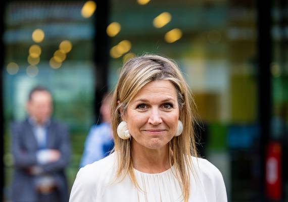 Koningin Máxima vrolijkt deze grijze dag op met zonnige schelpen 