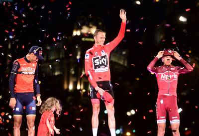 Froome realiseert dubbel Tour-Vuelta