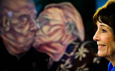 De lach van Mies Bouwman bleef door de jaren heen