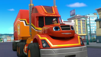 1. Vrachtwagen Blaze Schiet te Hulp!