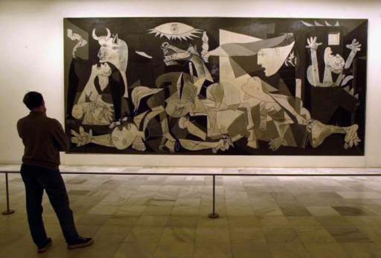 Schilderij 'Guernica' van Picasso lijdt onder het reizen | De Morgen