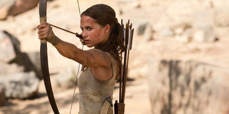 Lara op oorlogspad in spectaculaire nieuwe trailer Tomb Raider