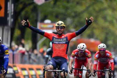 Sprintzege Colbrelli in Gran Piemonte