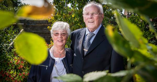 Diamanten bruidspaar Haverkate in Goor