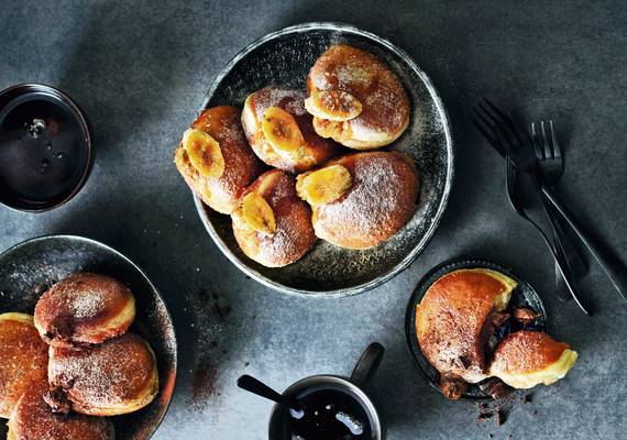 Donuts met chococrème