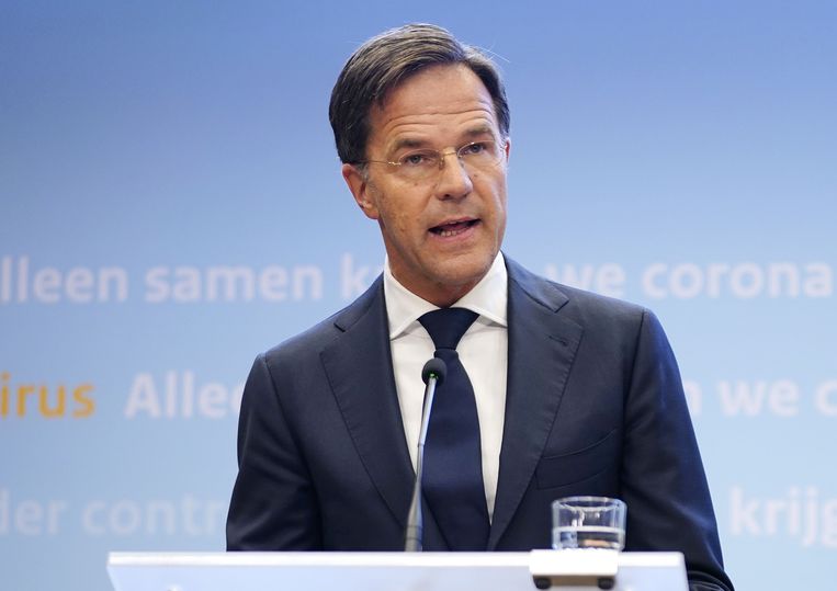 De Nederlandse premier Mark Rutte.