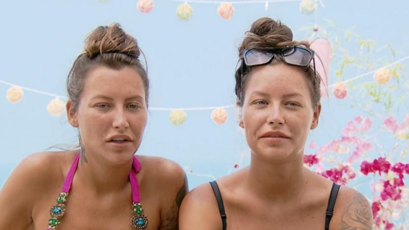 Sharon en Esmee Ipema in Ex On The Beach op MTV