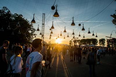 Biddinghuizen is Lowlands-city maar merkt er niets van