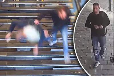 Winkeldief die man van trap duwde nog niet gevonden