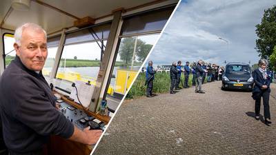 Laatste oversteek voor eeuwige veerman Wim