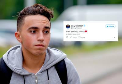 Voetbalcollega's: Stay strong Appie!