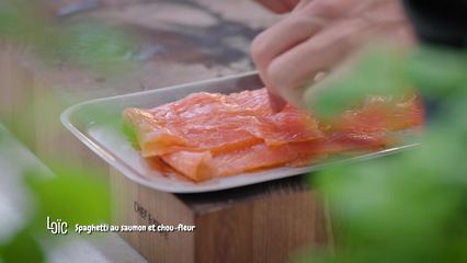 78. Spaghetti saumon et chou-fleur