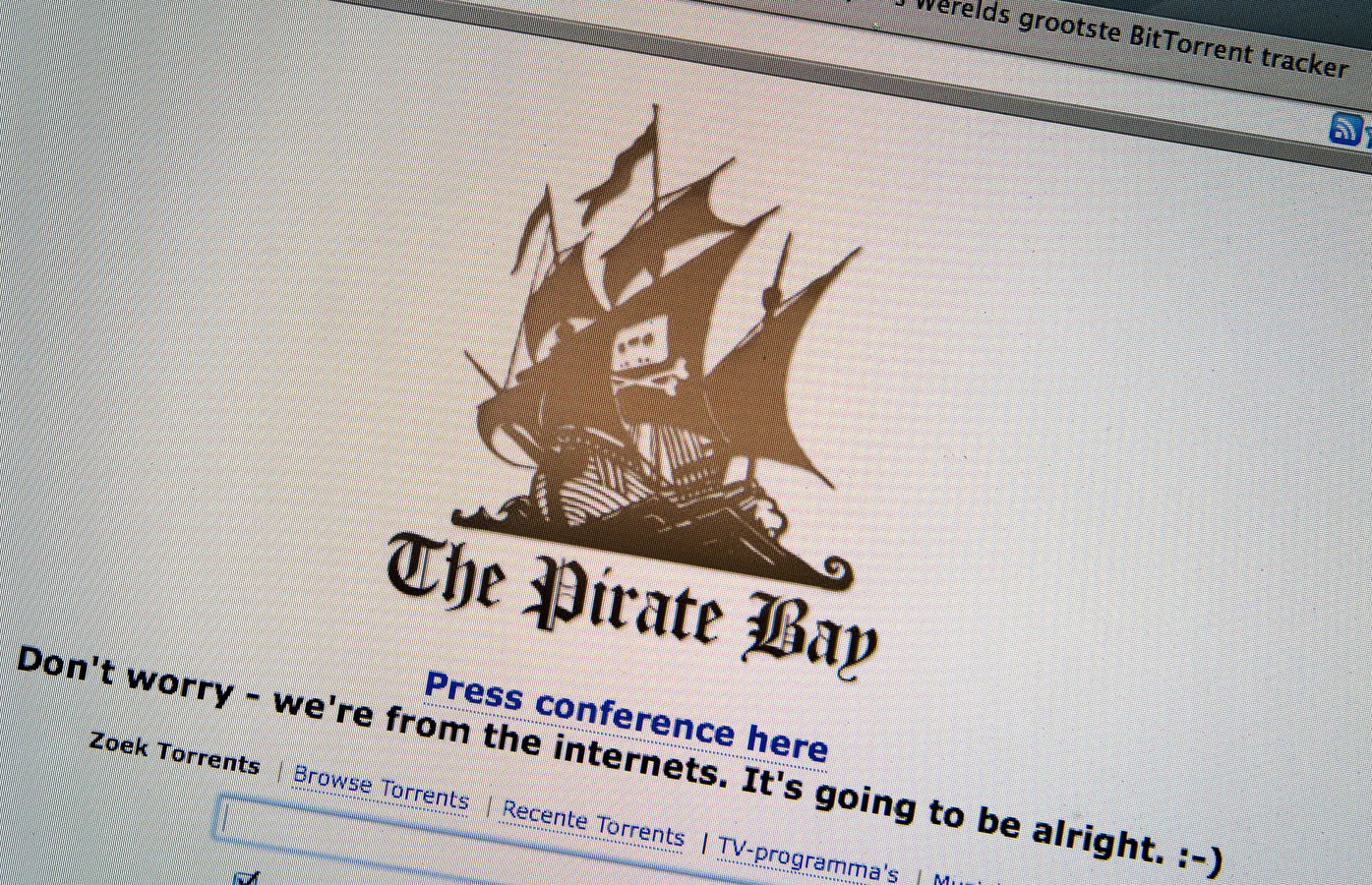 KPN heft blokkade The Pirate Bay op | Foto | AD.nl