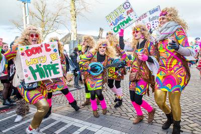 In deze optocht was het even muisstil