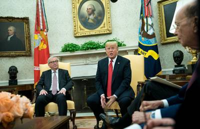 Trump en Juncker zijn lief voor elkaar - voorlopig dan