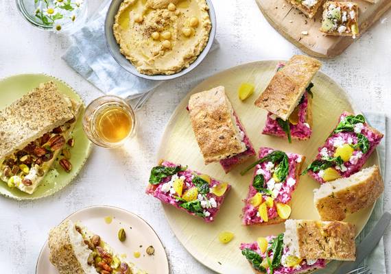 Eindeloos variëren: de lekkerste broodjes met hummus (plus toppings)