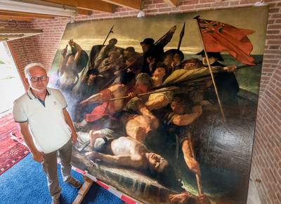 Gerestaureerd megagroot schilderij van Vlaamse meester gaat naar Megchelen